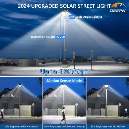 Solar Street Lights Outdoor (Buy 2 Freeshipping)