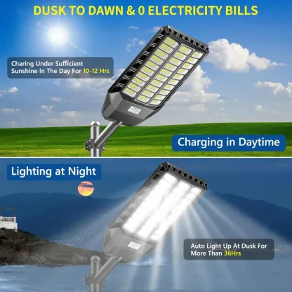 Solar Street Lights Outdoor (Buy 2 Freeshipping)