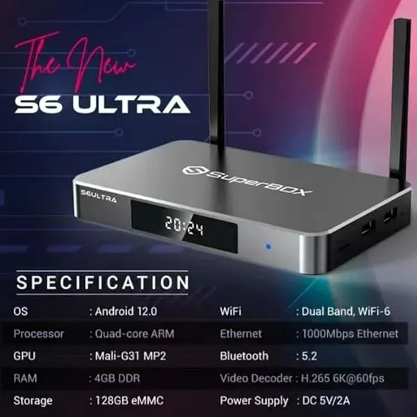 S6 Ultra 2025 S6 Max Elite Fully Loaded S6 Pro with USB and Full Keyboard Manual Instruction(4+128)