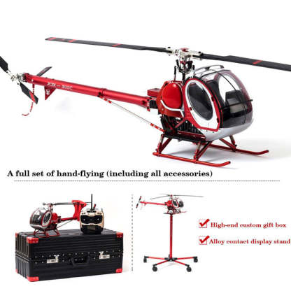 🚁JCZK 300C-B 2.4G 6CH 3D Aerobatics RC Helicopter Two Blades Airplane (RTF)
