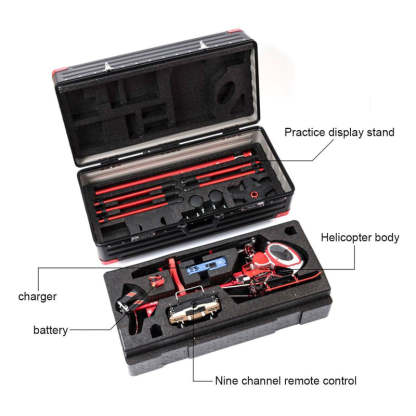 🚁JCZK 300C-B 2.4G 6CH 3D Aerobatics RC Helicopter Two Blades Airplane (RTF)