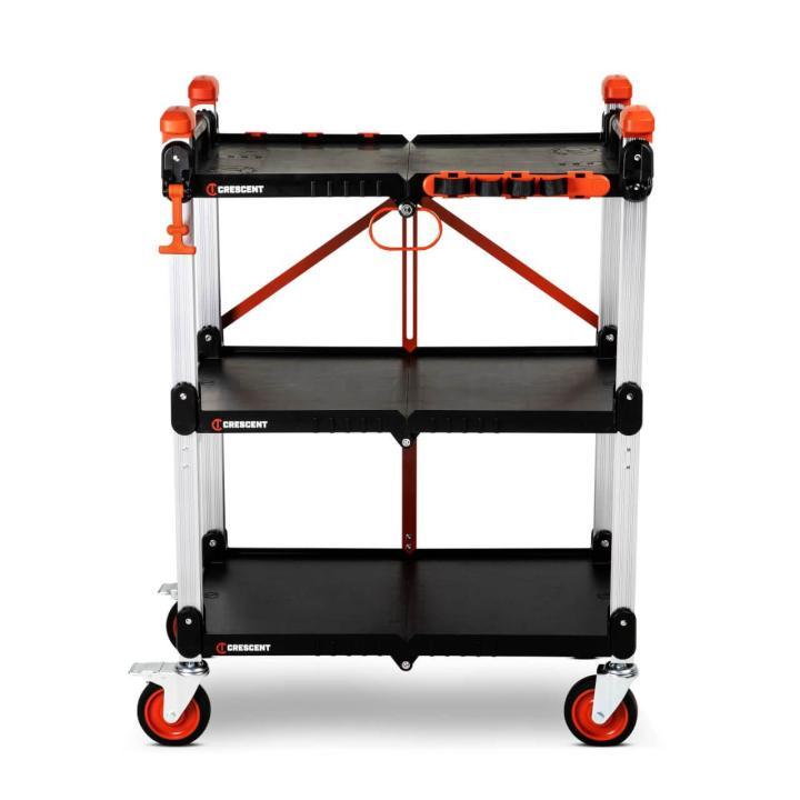 3 Shelf Folding Cart