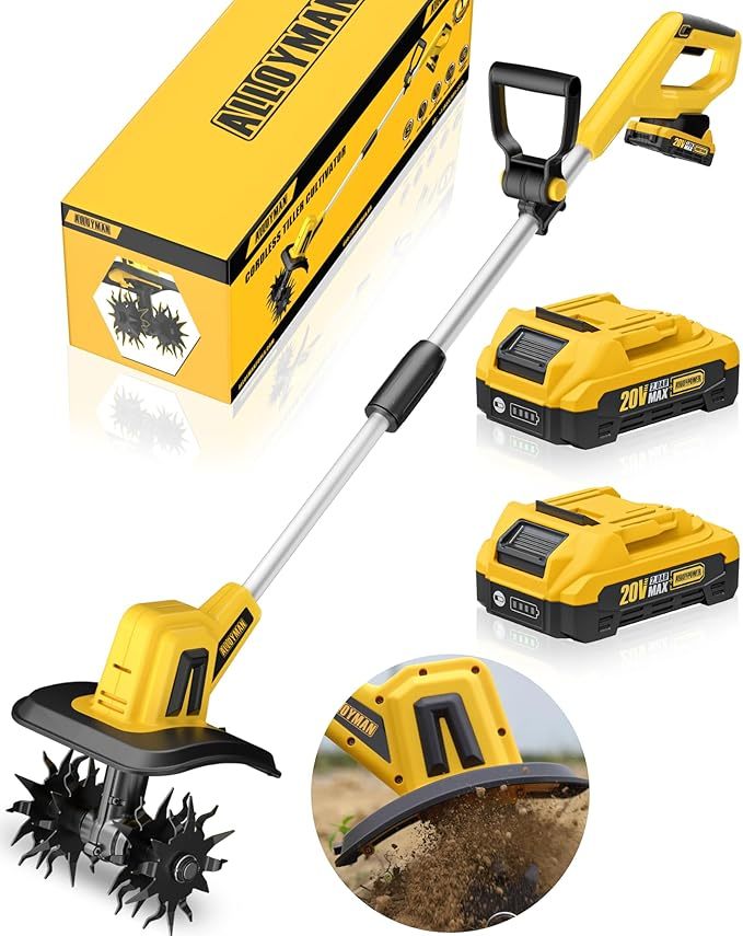 Cordless Tiller Electric Cultivator