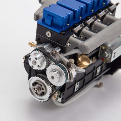 CISON L4-175 17.5cc Miniature OHV Four-cylinder Four-Stroke Engine Kits that Runs on Gas for RC Cars Ships