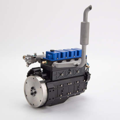 CISON L4-175 17.5cc Miniature OHV Four-cylinder Four-Stroke Engine Kits that Runs on Gas for RC Cars Ships