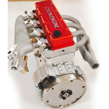 CISON L4-175 17.5cc Miniature OHV Four-cylinder Four-Stroke Engine Kits that Runs on Gas for RC Cars Ships