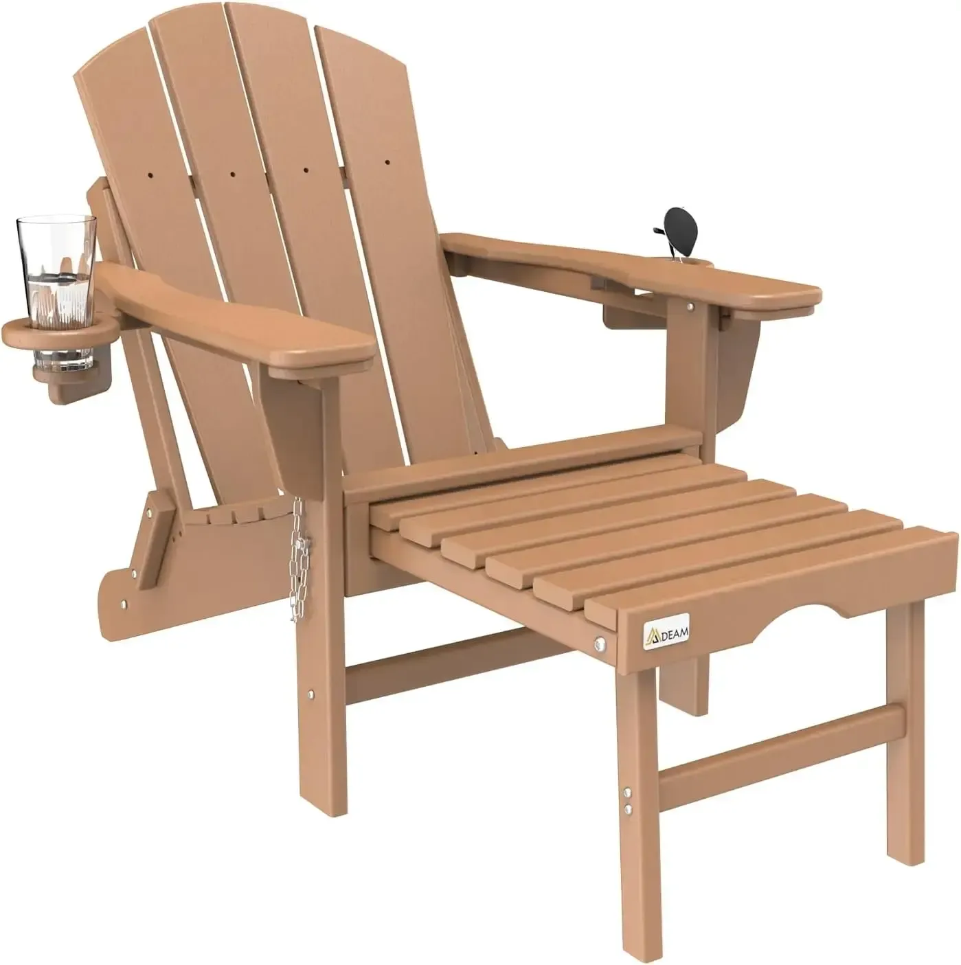 ⛱️ Mdeam Folding Outdoor Adirondack Chairs Weather Resistant for Patio