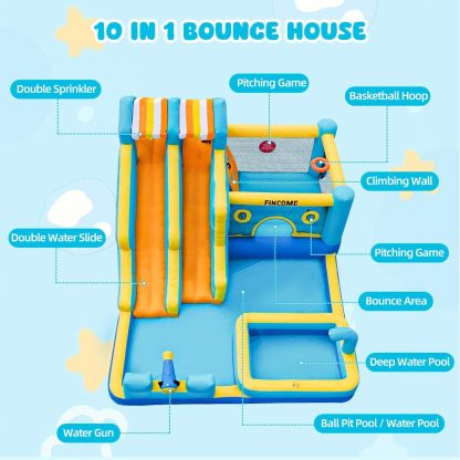 Inflatable water park!