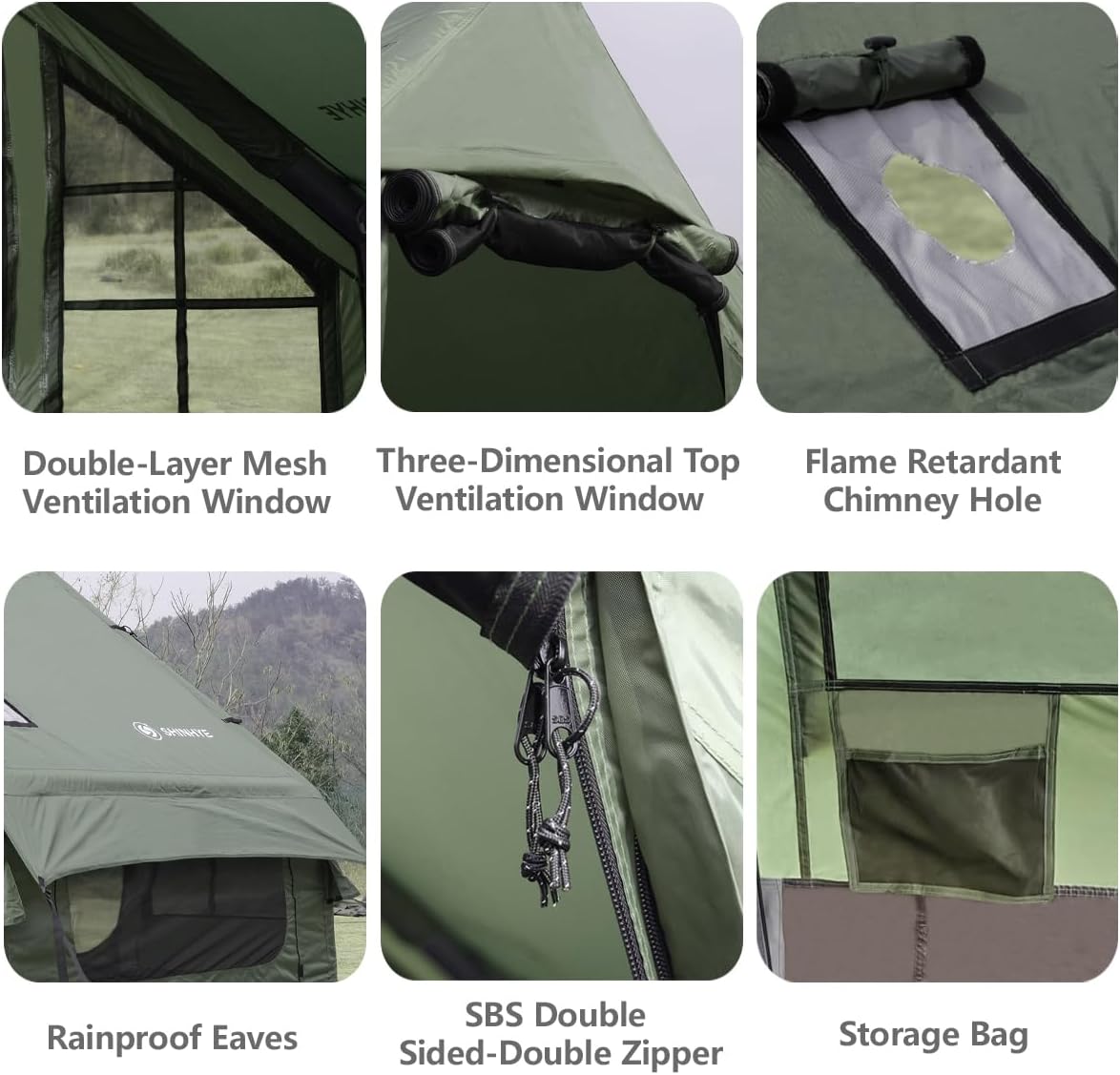 Inflatable Tent with Pump