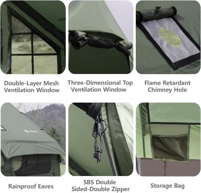 Inflatable Tent with Pump