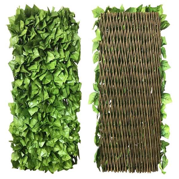 Artificial Plants Expandable Privacy Fence