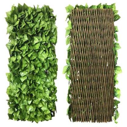 Artificial Plants Expandable Privacy Fence