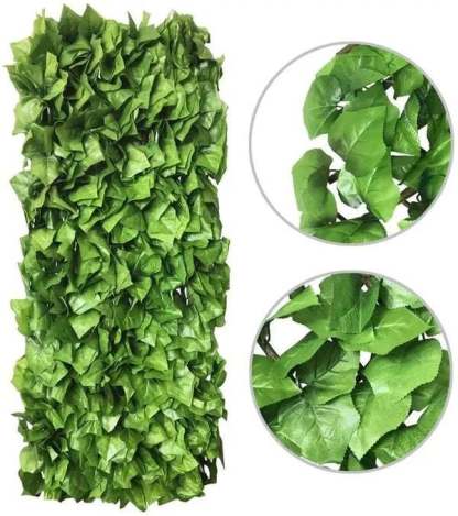 Artificial Plants Expandable Privacy Fence