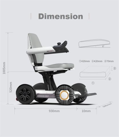 Intelligent Electric Powered Wheelchair Device 