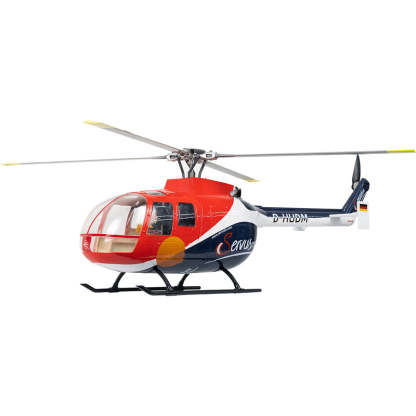 🛩️FLYWING BO105 470 Size Scale GPS Heli Drone 2.4G 6CH Big Military RC Helicopter With H1 Flight Controller