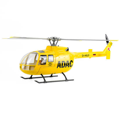 🛩️FLYWING BO105 470 Size Scale GPS Heli Drone 2.4G 6CH Big Military RC Helicopter With H1 Flight Controller