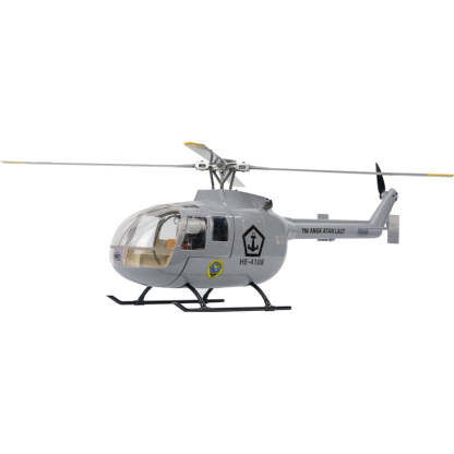 🛩️FLYWING BO105 470 Size Scale GPS Heli Drone 2.4G 6CH Big Military RC Helicopter With H1 Flight Controller