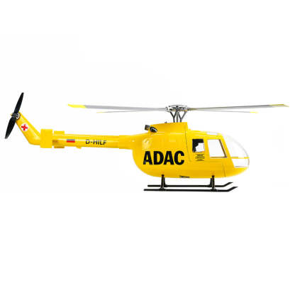 🛩️FLYWING BO105 470 Size Scale GPS Heli Drone 2.4G 6CH Big Military RC Helicopter With H1 Flight Controller
