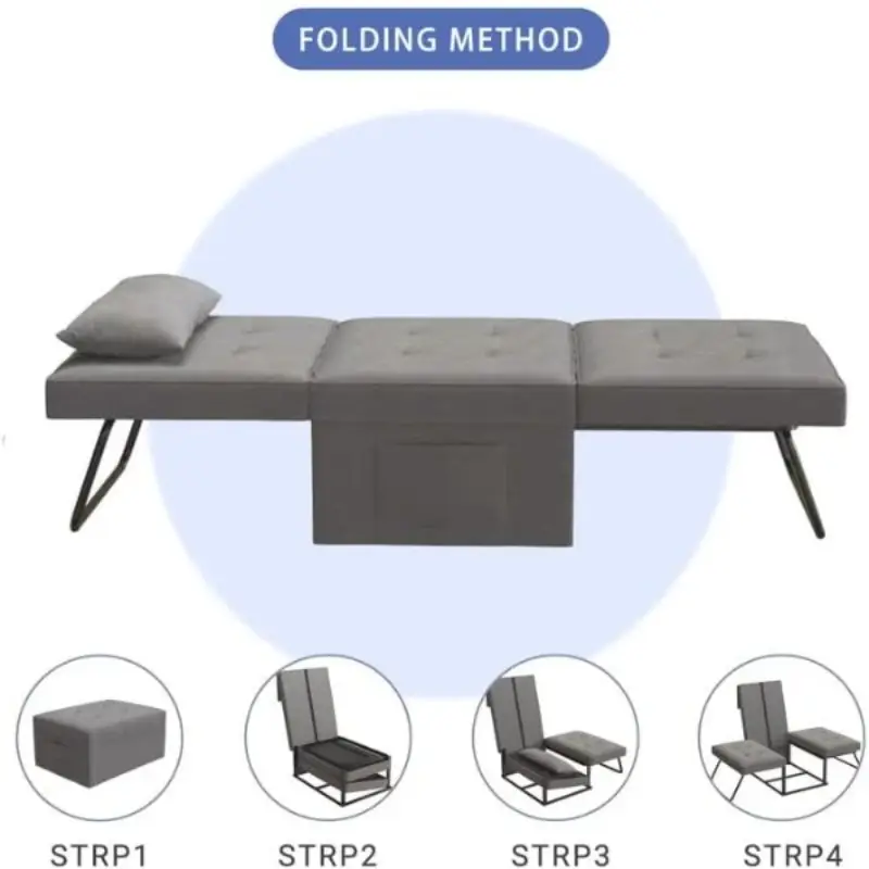 4 in 1 multifunctional folding sofa bed 