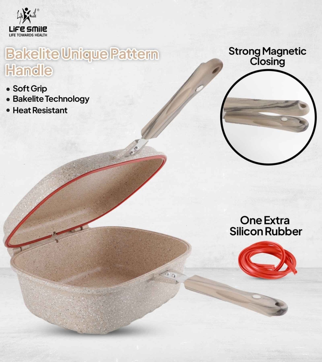 Cookware Set 29 pieces with Multiple Layer Granite Coating