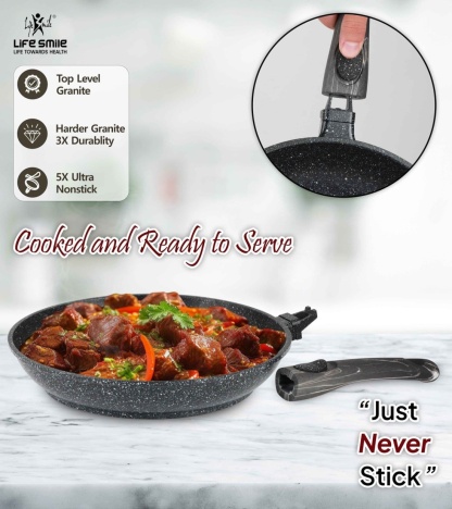 Cookware Set 29 pieces with Multiple Layer Granite Coating