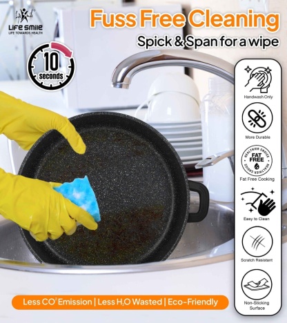 Cookware Set 29 pieces with Multiple Layer Granite Coating