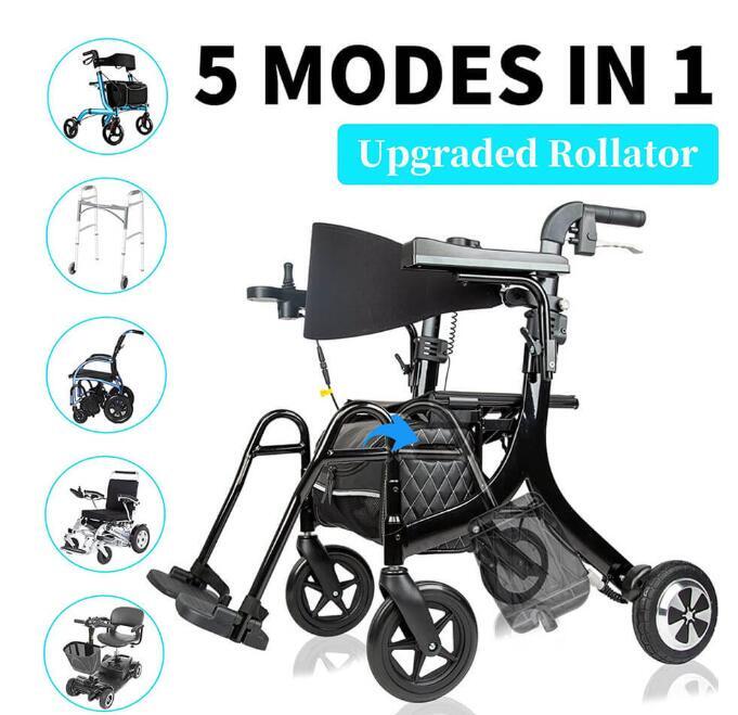 💝Clearance sale + free shipping, limit one per person! !💥 5-in-1 electric walker 