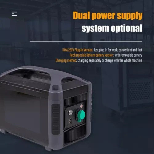 20W 30W Handheld Portable Fiber Laser Marking Etching Engraving Machine Engraver