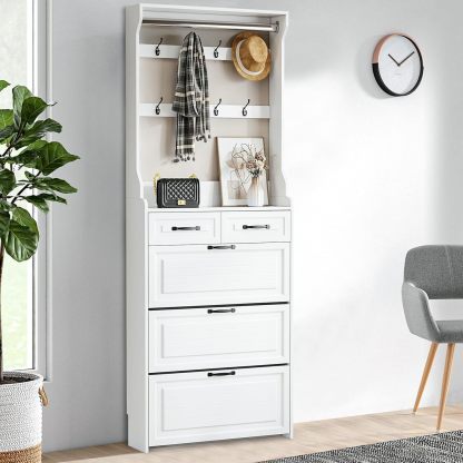 👞✨ Elegant and Space-Saving Entrance Shoe Cabinet! 