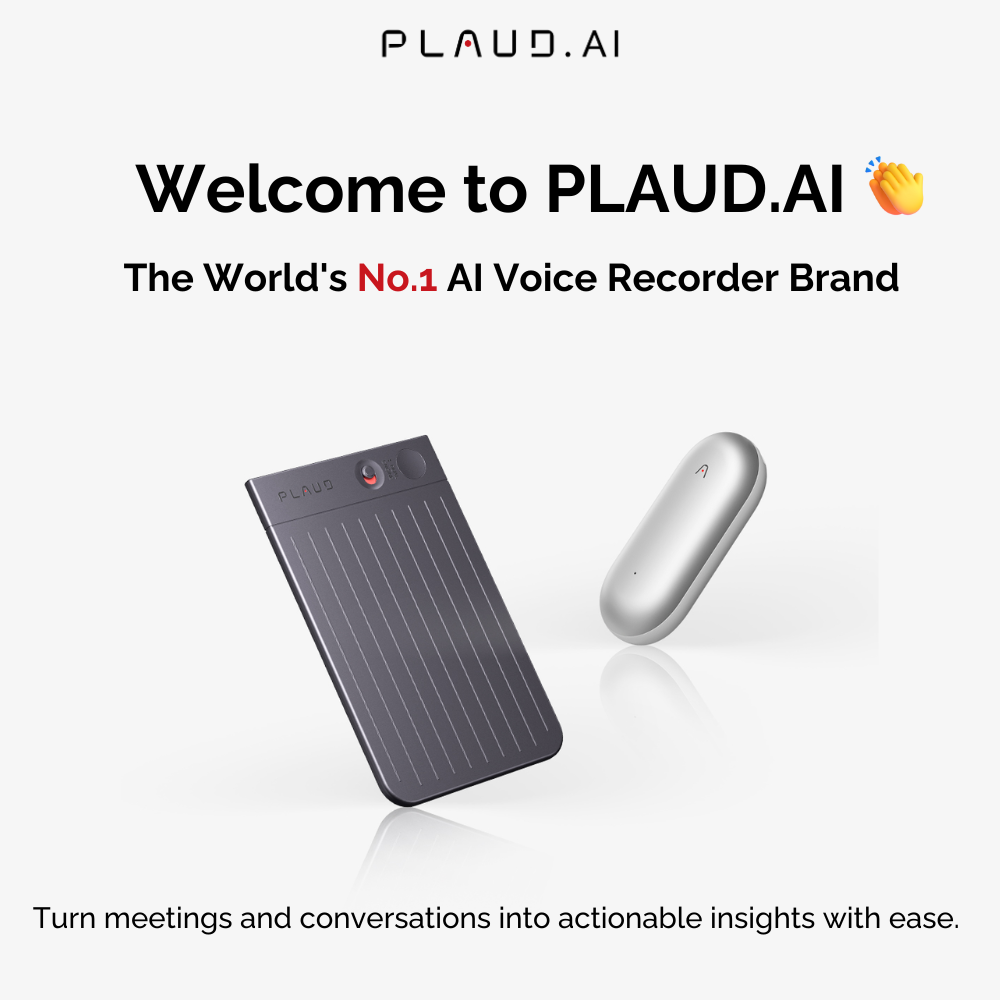 🎙️PLAUD AI NotePin