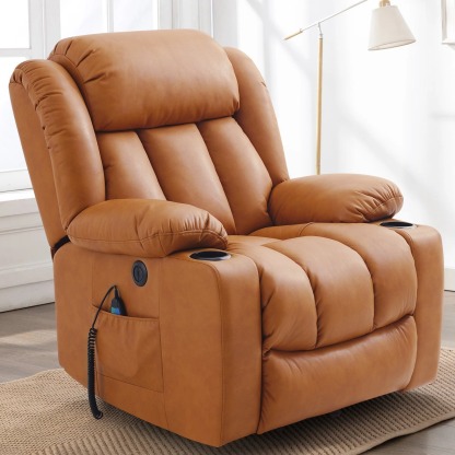 Oversized Electric Recliner Chair with Massage and Heat