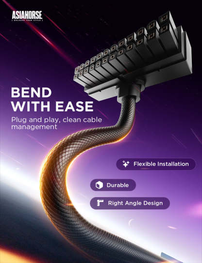 Hydrus-24PIN ARGB PSU Extension Cable (Only 200 pieces for pre-sale, limited)