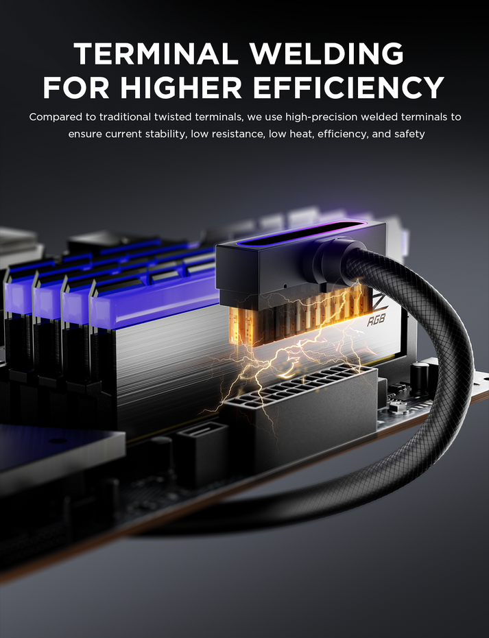 Hydrus-24PIN ARGB PSU Extension Cable (Only 200 pieces for pre-sale, limited)