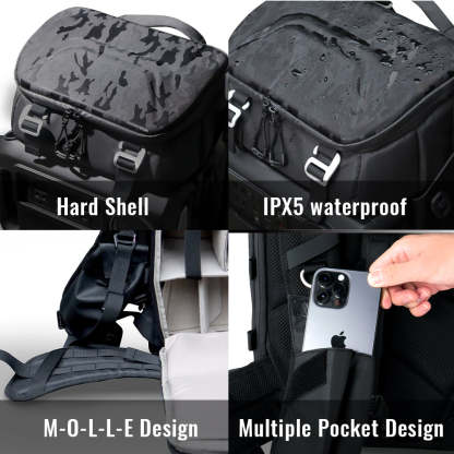 🧳Lancer300 Adventure Kit – Ultimate Modular Backpack for Outdoor Exploration