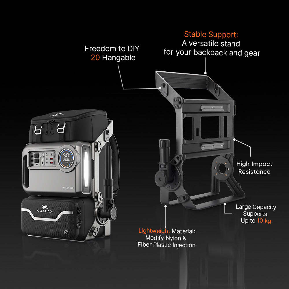 🧳Lancer300 Adventure Kit – Ultimate Modular Backpack for Outdoor Exploration