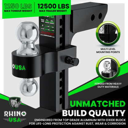 Adjustable Drop Hitch