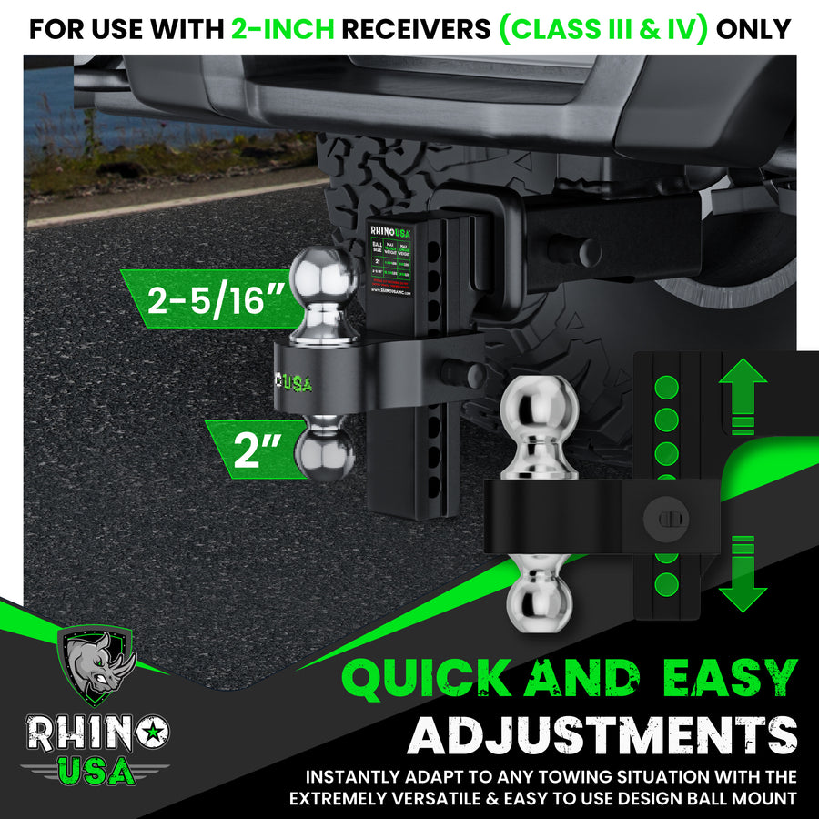 Adjustable Drop Hitch