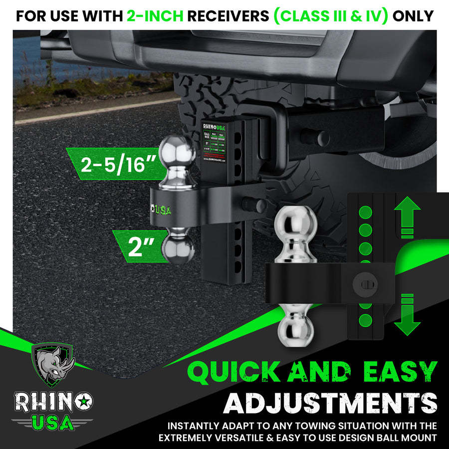 Adjustable Drop Hitch