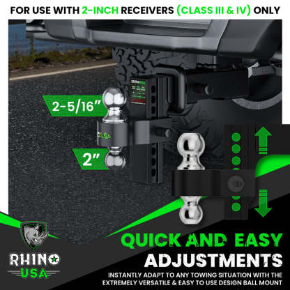 Adjustable Drop Hitch
