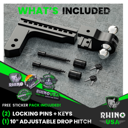 Adjustable Drop Hitch