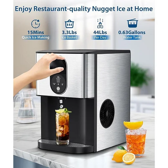 Nugget Ice Maker Dispenser