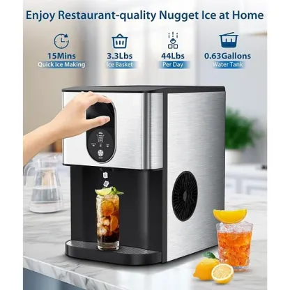 Nugget Ice Maker Dispenser