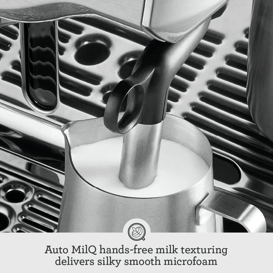 Espresso machine with touch screen
