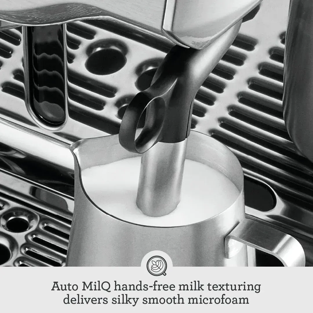 Espresso machine with touch screen