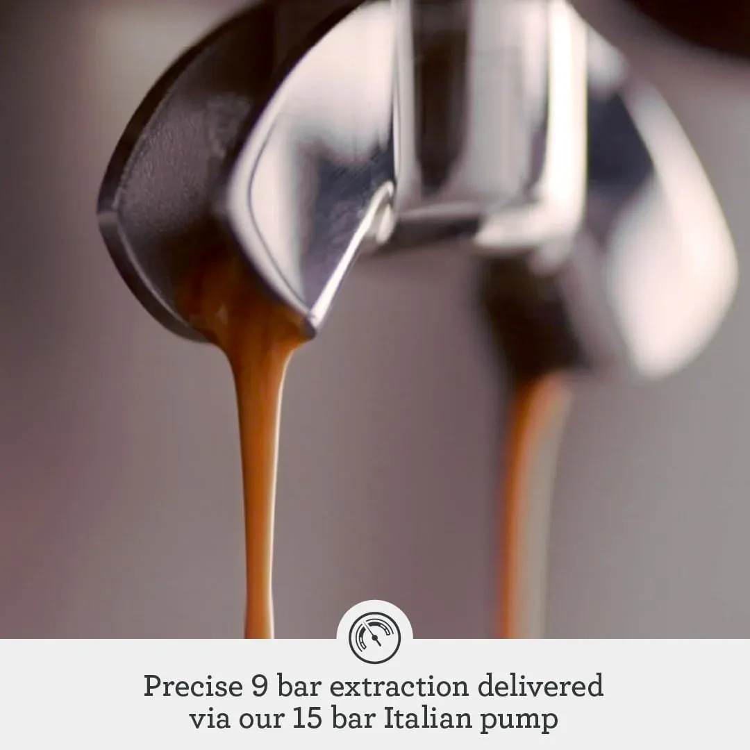 Espresso machine with touch screen