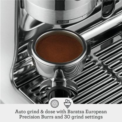 Espresso machine with touch screen