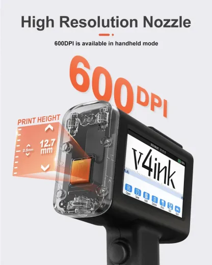 🪄High Definition Portable Handheld Inkjet Marking and Lot Coding Printer