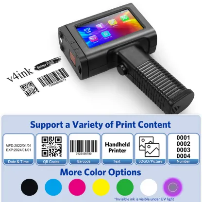 🪄High Definition Portable Handheld Inkjet Marking and Lot Coding Printer