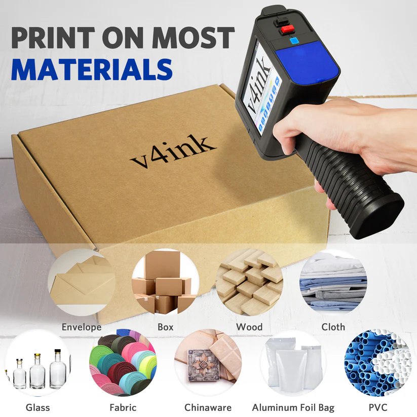 🪄High Definition Portable Handheld Inkjet Marking and Lot Coding Printer