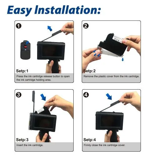 🪄High Definition Portable Handheld Inkjet Marking and Lot Coding Printer